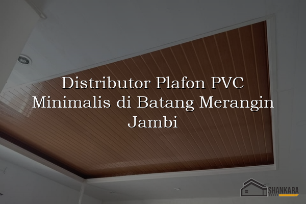 Distributor Plafon PVC Minimalis di Batang Merangin Jambi