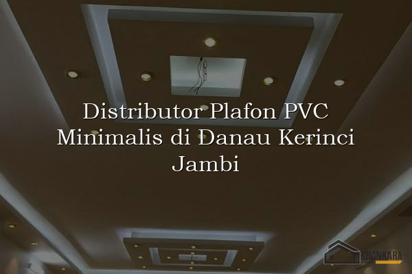 Distributor Plafon PVC Minimalis di Danau Kerinci Jambi