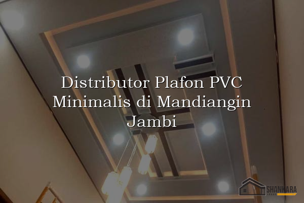 Distributor Plafon PVC Minimalis di Mandiangin Jambi