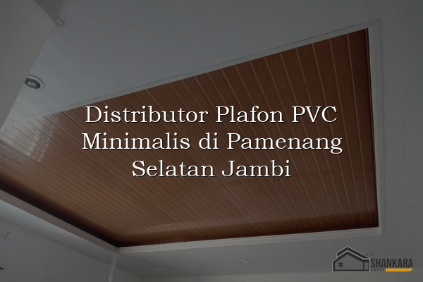 Distributor Plafon PVC Minimalis di Pamenang Selatan Jambi