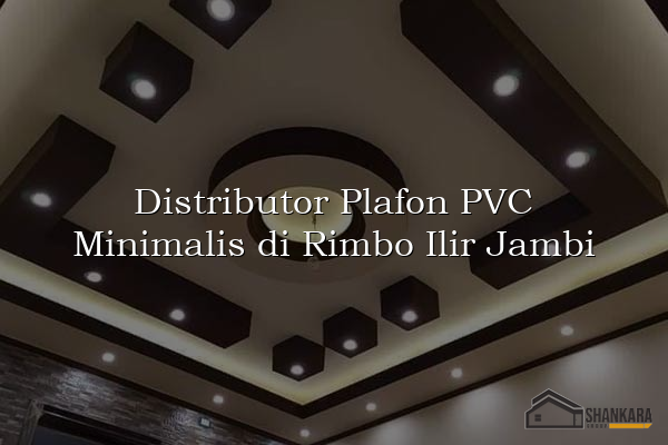 Distributor Plafon PVC Minimalis di Rimbo Ilir Jambi