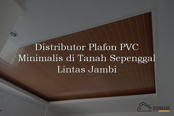 Distributor Plafon PVC Minimalis di Tanah Sepenggal Lintas Jambi
