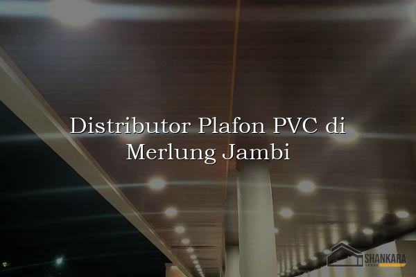 Distributor Plafon PVC di Merlung Jambi