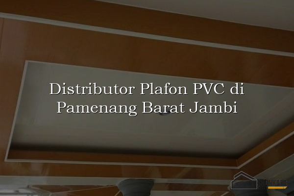 Distributor Plafon PVC di Pamenang Barat Jambi