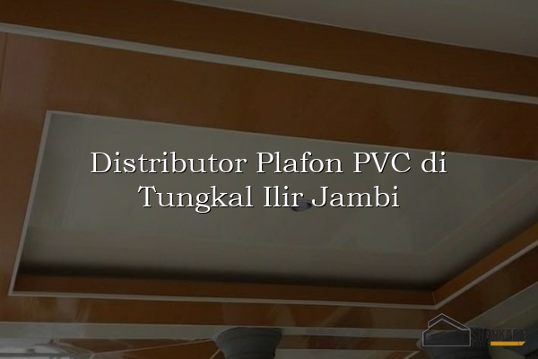 Distributor Plafon PVC di Tungkal Ilir Jambi