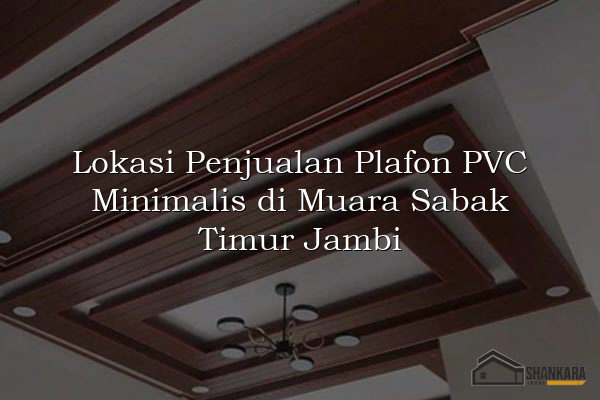 Lokasi Penjualan Plafon PVC Minimalis di Muara Sabak Timur Jambi