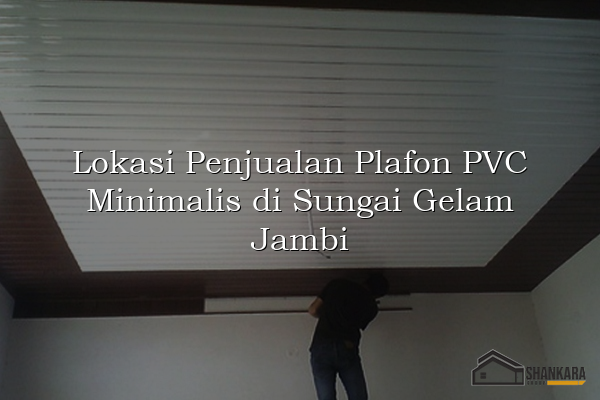 Lokasi Penjualan Plafon PVC Minimalis di Sungai Gelam Jambi
