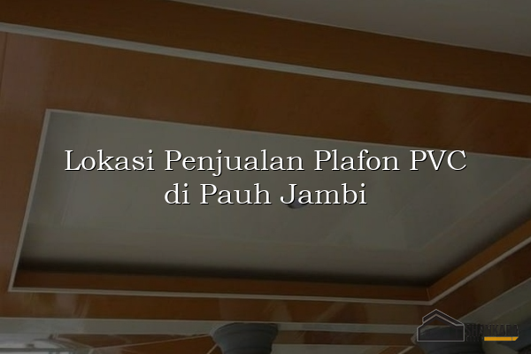 Lokasi Penjualan Plafon PVC di Pauh Jambi