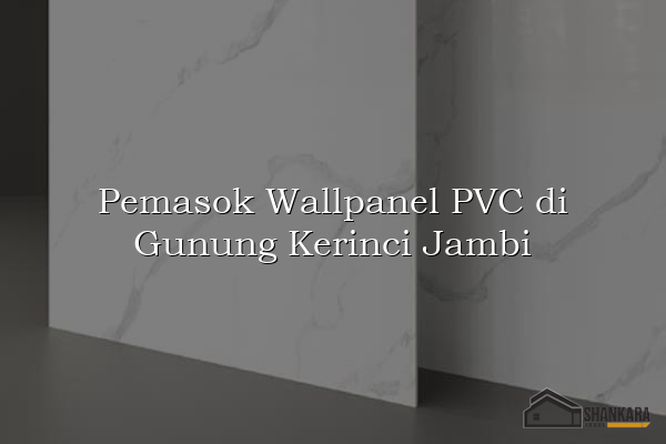 Pemasok Wallpanel PVC di Gunung Kerinci Jambi