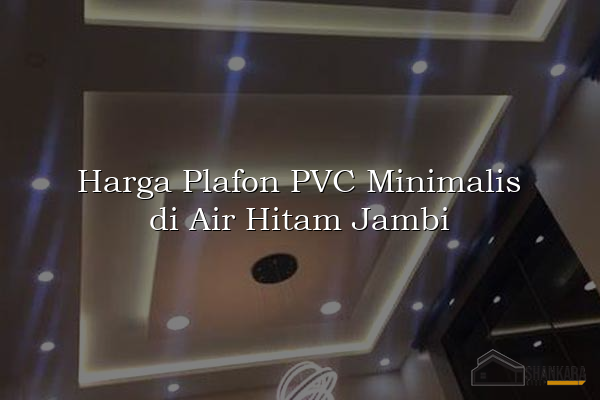 Harga Plafon PVC Minimalis di Air Hitam Jambi