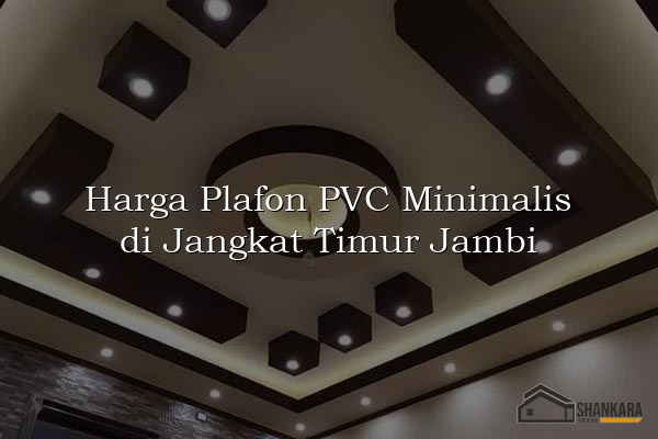 Harga Plafon PVC Minimalis di Jangkat Timur Jambi