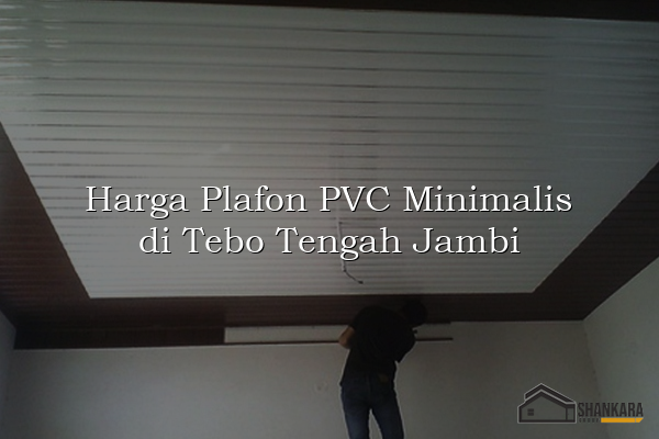 Harga Plafon PVC Minimalis di Tebo Tengah Jambi