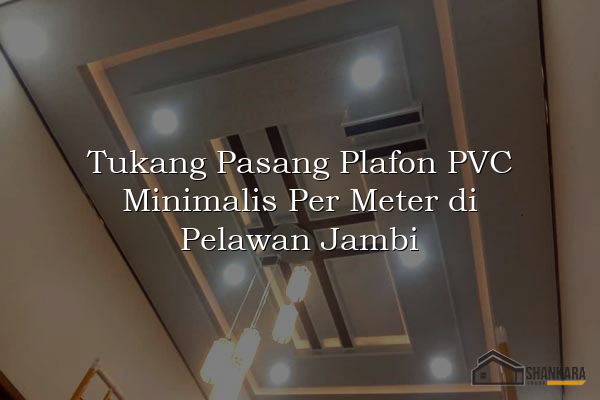 Tukang Pasang Plafon PVC Minimalis Per Meter di Pelawan Jambi