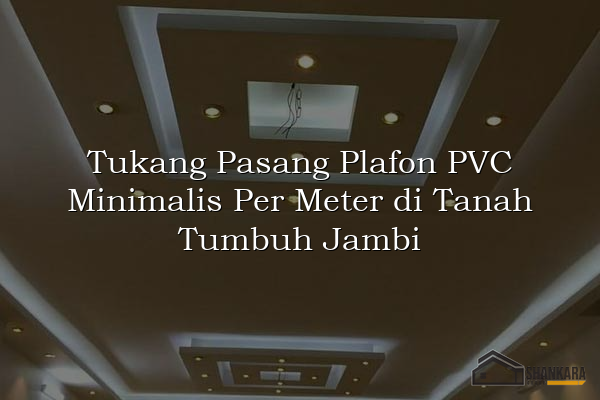 Tukang Pasang Plafon PVC Minimalis Per Meter di Tanah Tumbuh Jambi