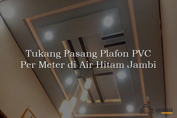 Tukang Pasang Plafon PVC Per Meter di Air Hitam Jambi