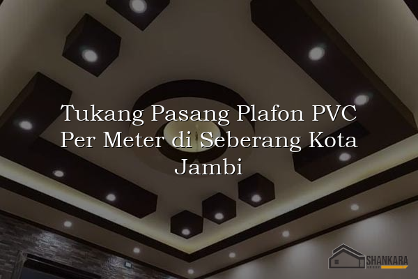 Tukang Pasang Plafon PVC Per Meter di Seberang Kota Jambi