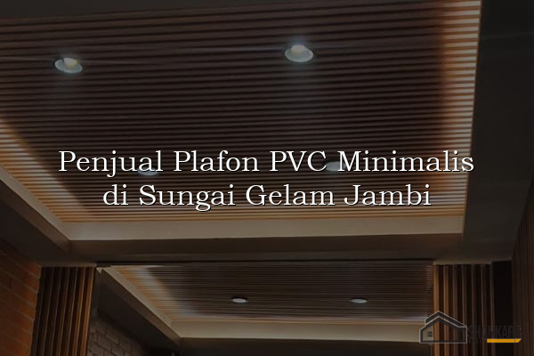 Penjual Plafon PVC Minimalis di Sungai Gelam Jambi