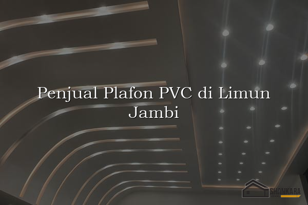 Penjual Plafon PVC di Limun Jambi