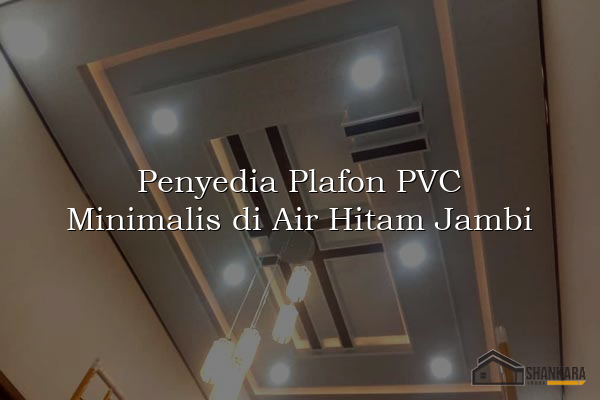 Penyedia Plafon PVC Minimalis di Air Hitam Jambi