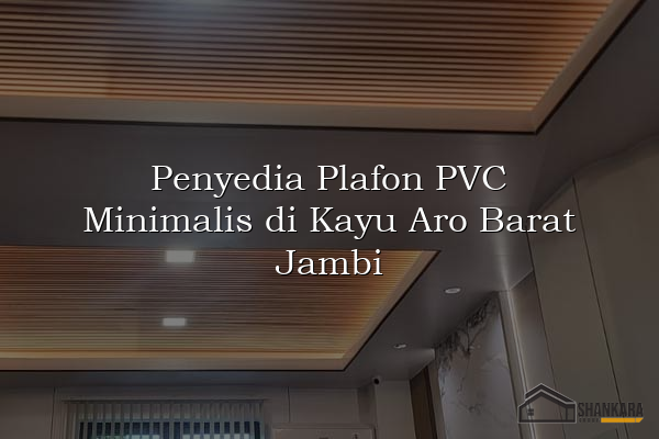 Penyedia Plafon PVC Minimalis di Kayu Aro Barat Jambi