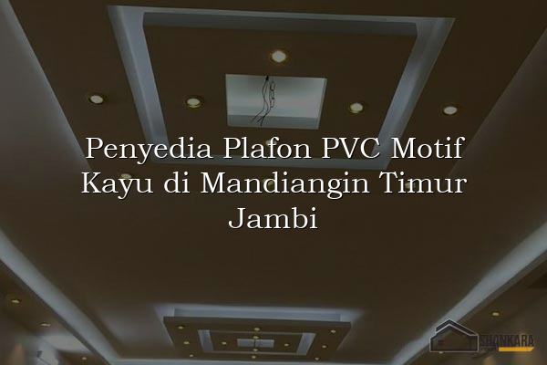 Penyedia Plafon PVC Motif Kayu di Mandiangin Timur Jambi