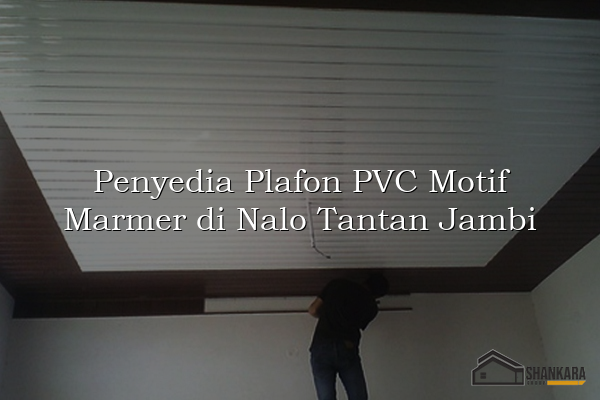 Penyedia Plafon PVC Motif Marmer di Nalo Tantan Jambi