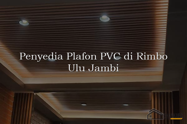 Penyedia Plafon PVC di Rimbo Ulu Jambi