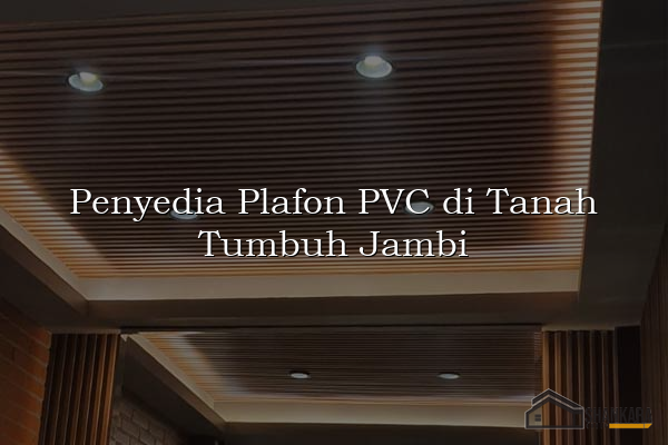 Penyedia Plafon PVC di Tanah Tumbuh Jambi