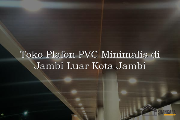 Toko Plafon PVC Minimalis di Jambi Luar Kota Jambi