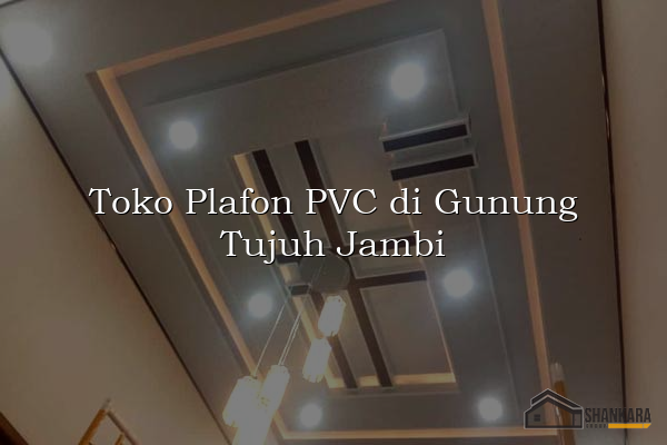 Toko Plafon PVC di Gunung Tujuh Jambi